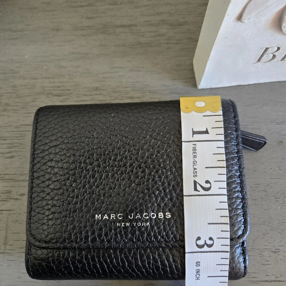 Marc Jacobs Black Leather Wallet/Card Case